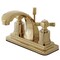 Kingston Brass KS4642ZX 4" Centerset Bathroom Faucet, Polished Brass KS4642ZX - alternate 1